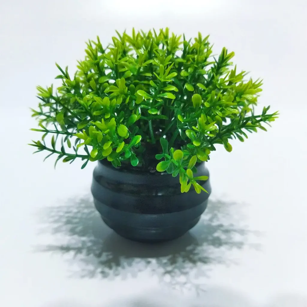 Kit 4 vasinhos decorativos artificiais