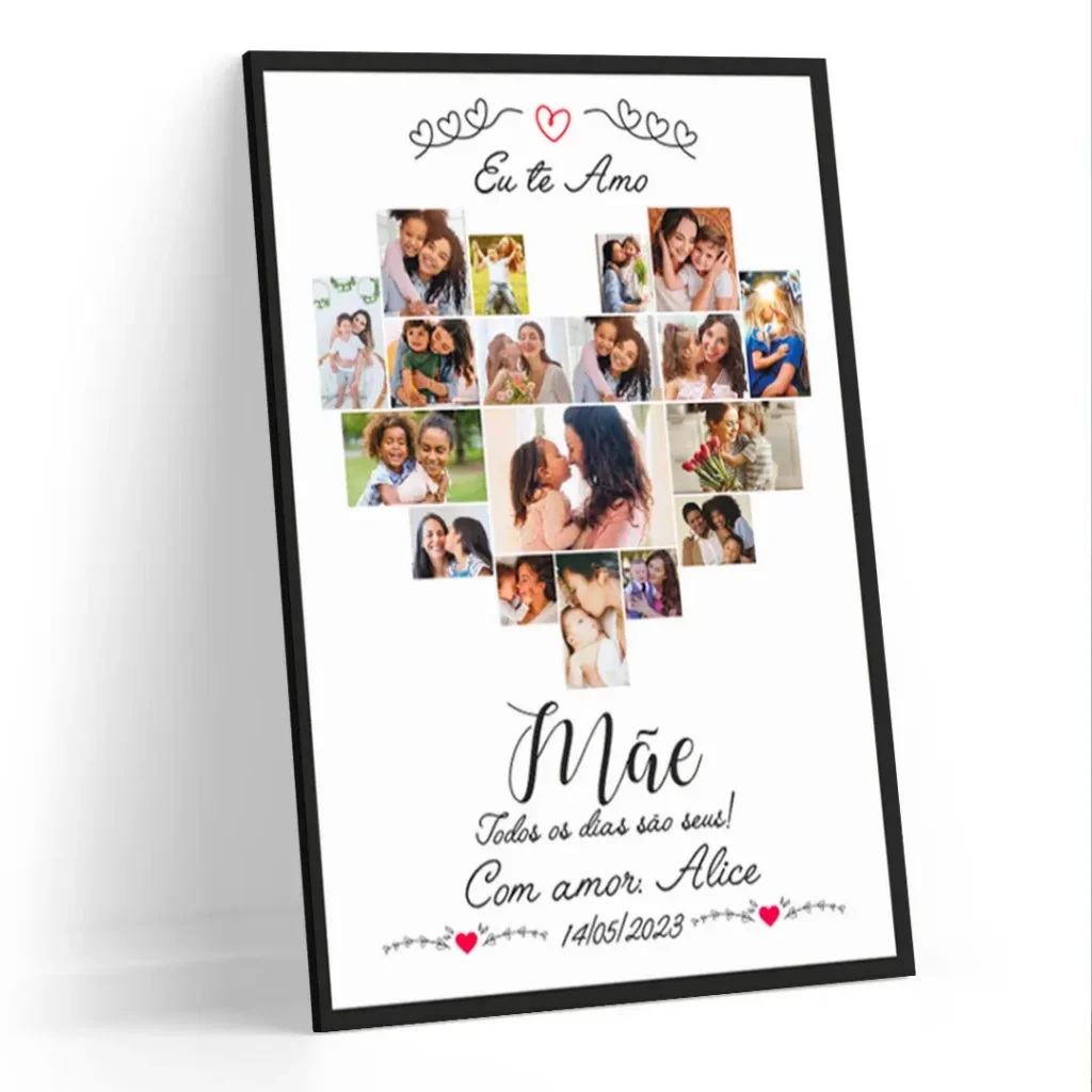 Quadro Decorativo Dia das Mães