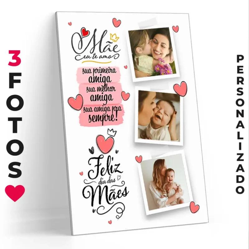 Quadro Dia das Mães Personalizado 02