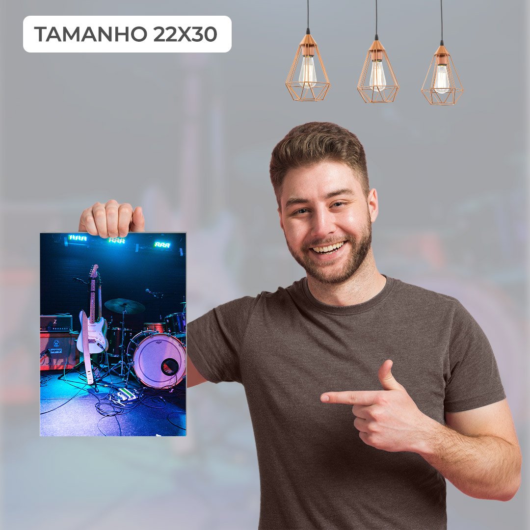 Quadro Decorativo Instrumentos Musicais - Imagem 2