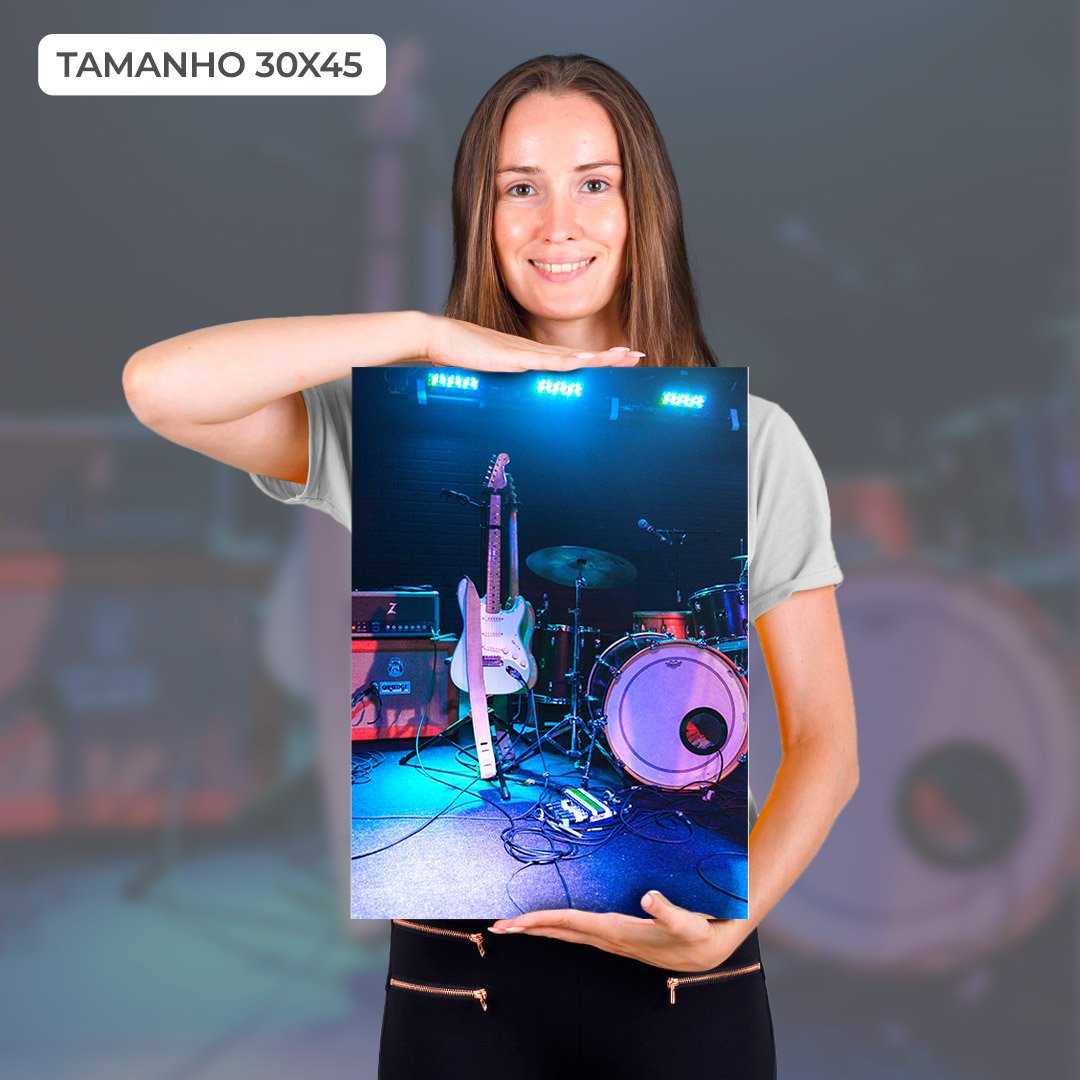 Quadro Decorativo Instrumentos Musicais - Imagem 3