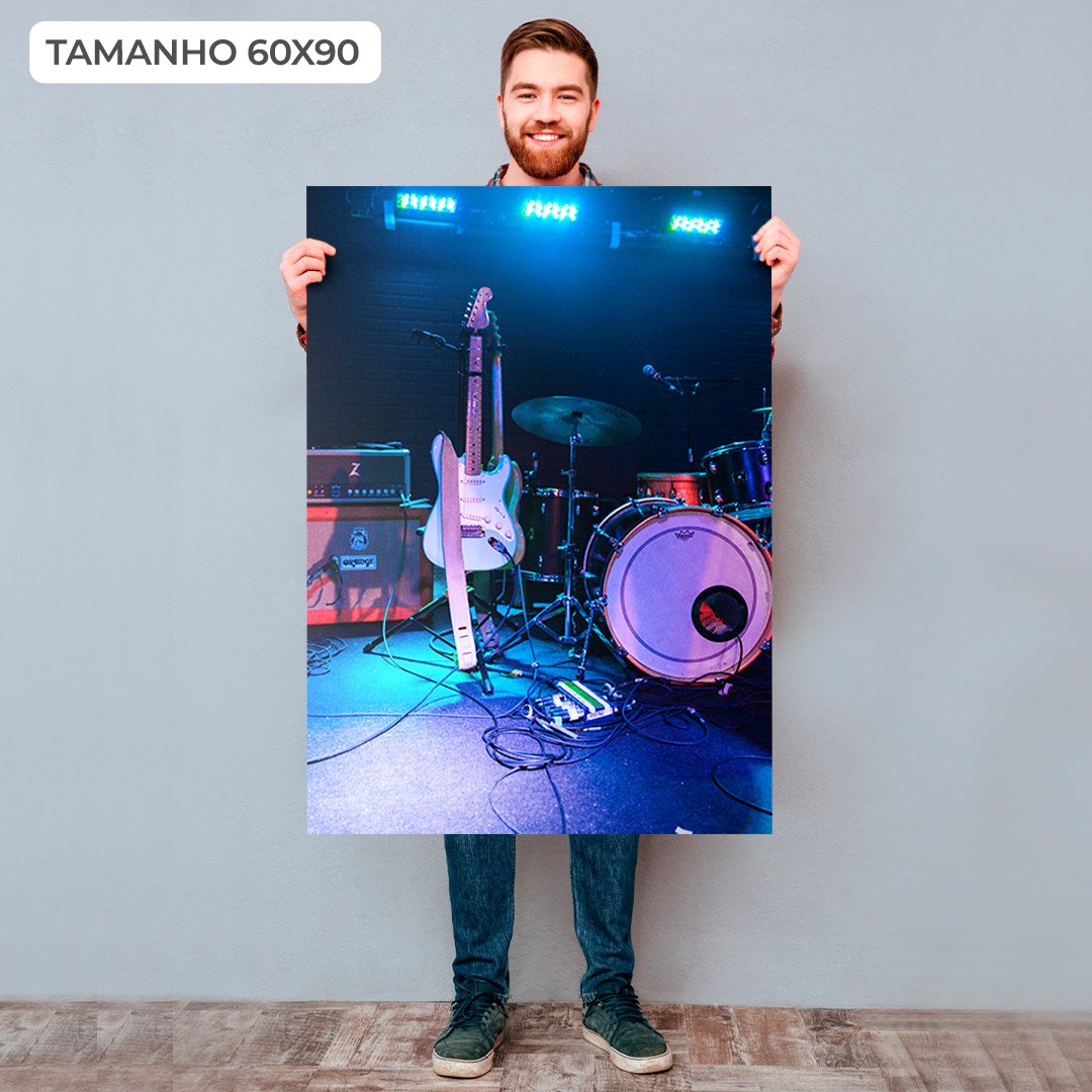 Quadro Decorativo Instrumentos Musicais - Imagem 5