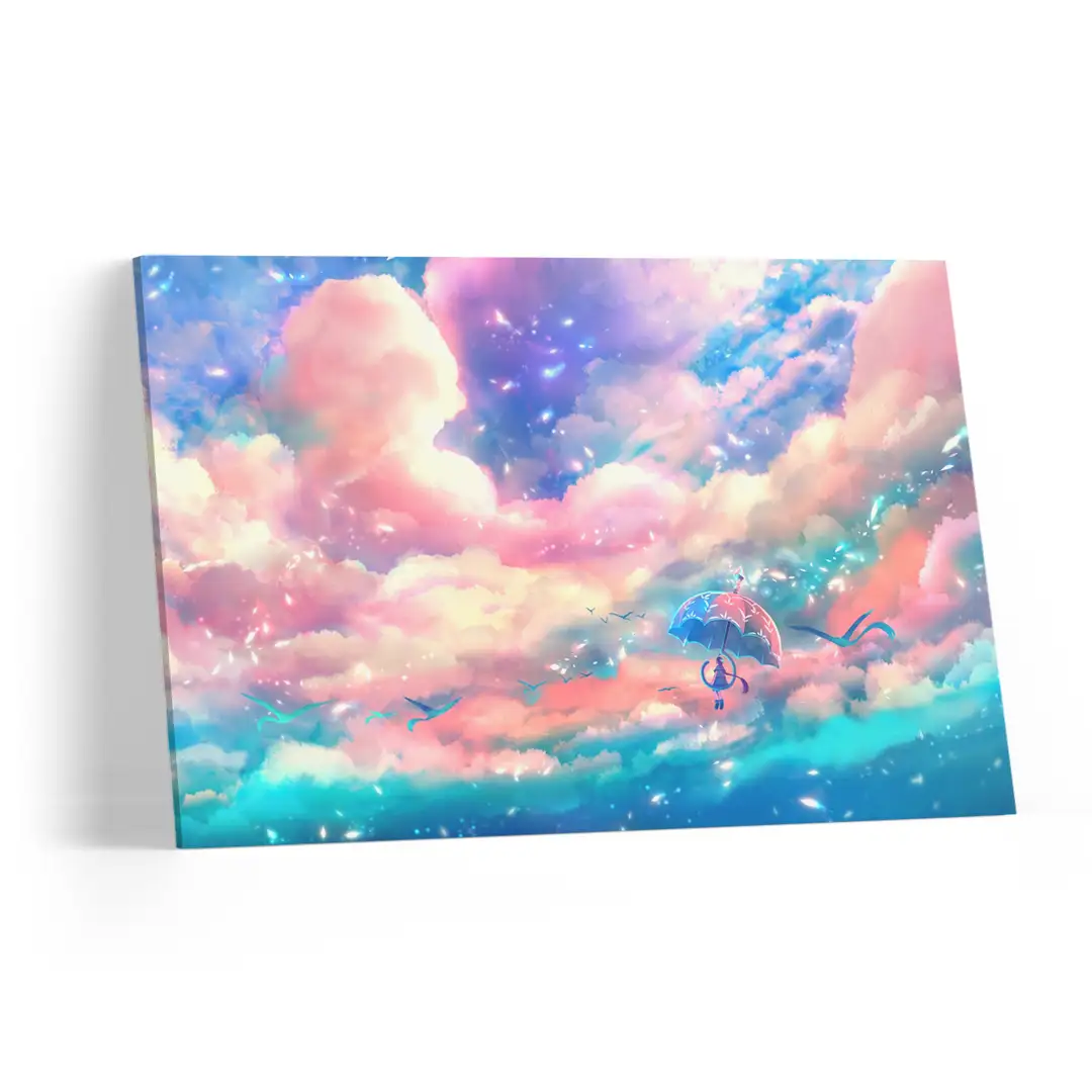 Quadro Céu Colorido