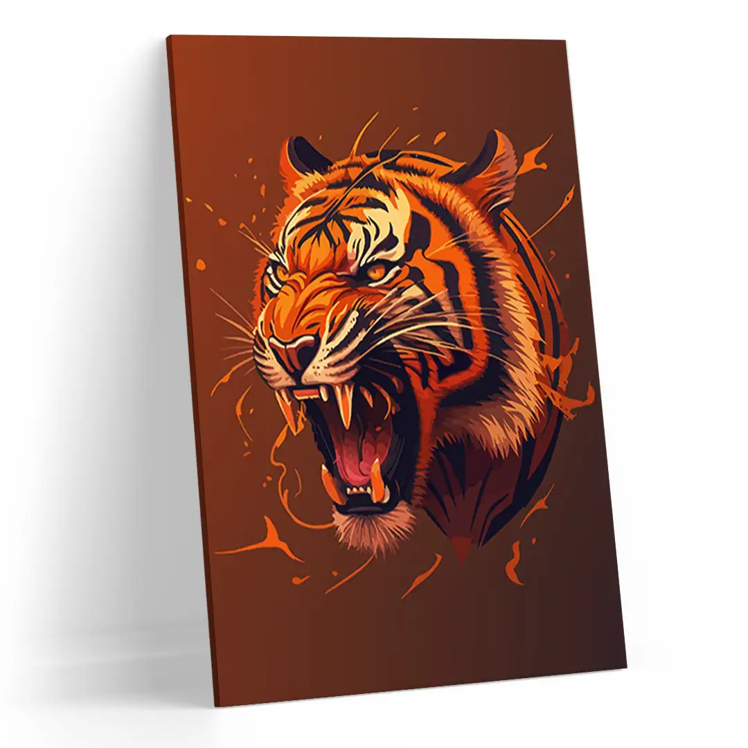 Quadro Fúria do Tigre