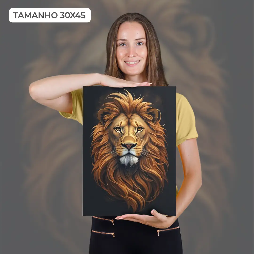 Quadro Leão de Judá - Imagem 3