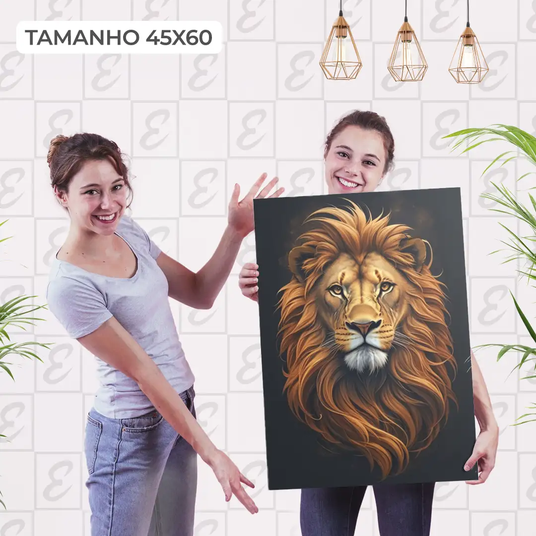 Quadro Leão de Judá - Imagem 4