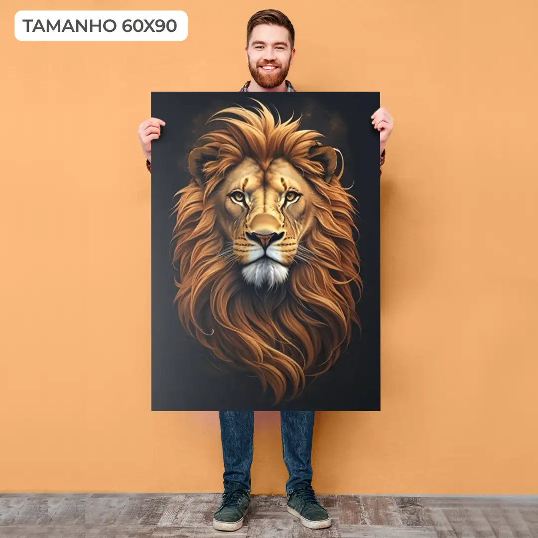 Quadro Leão de Judá - Imagem 5