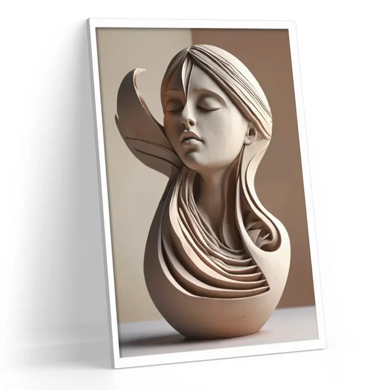 Quadro Obra de arte Feminina