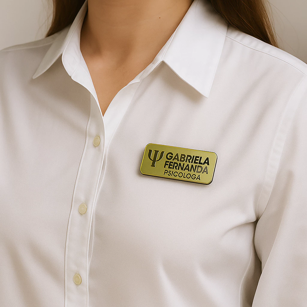 Broche Crachá Magnético Botton Personalizado com Logo